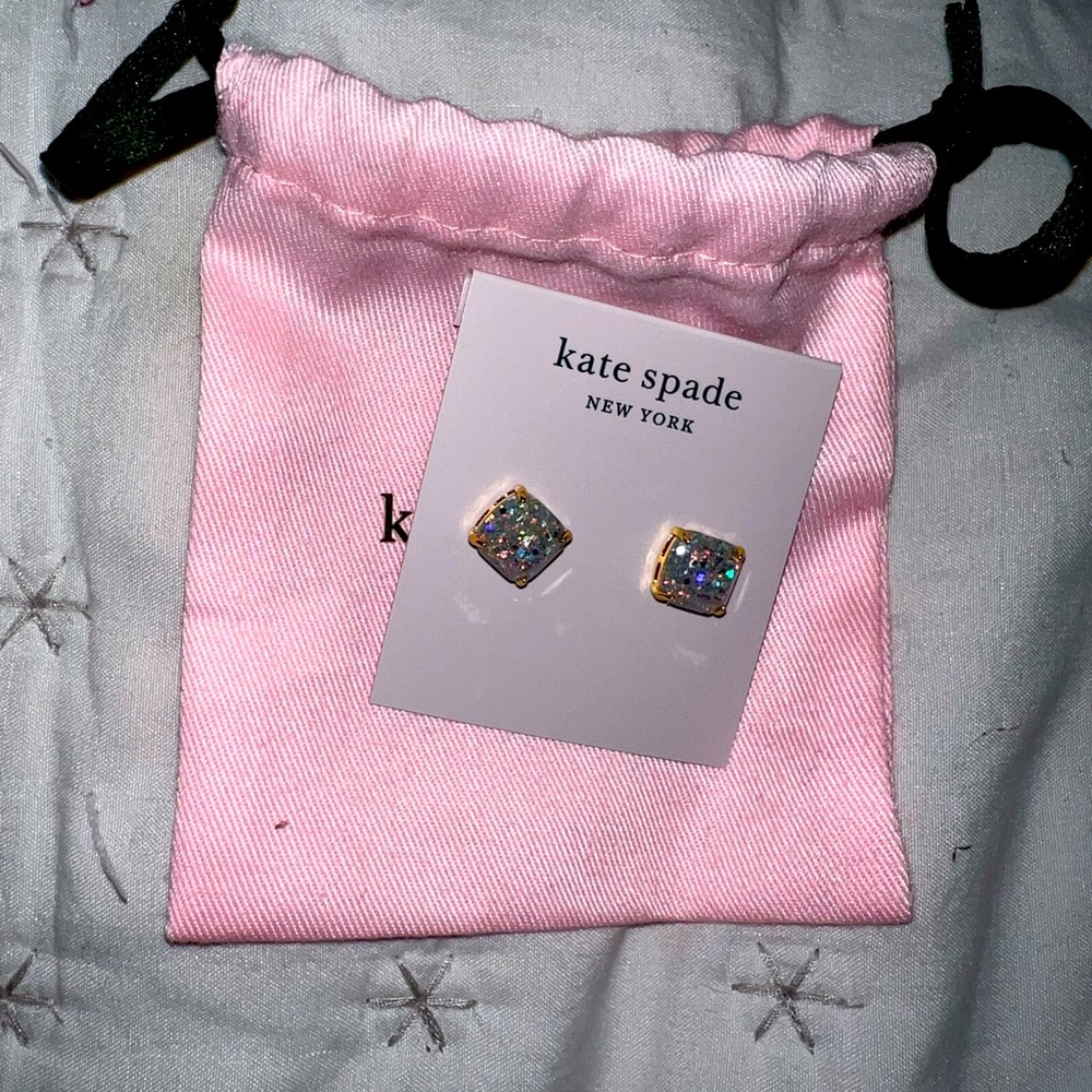Kate Spade Glitter Earrings